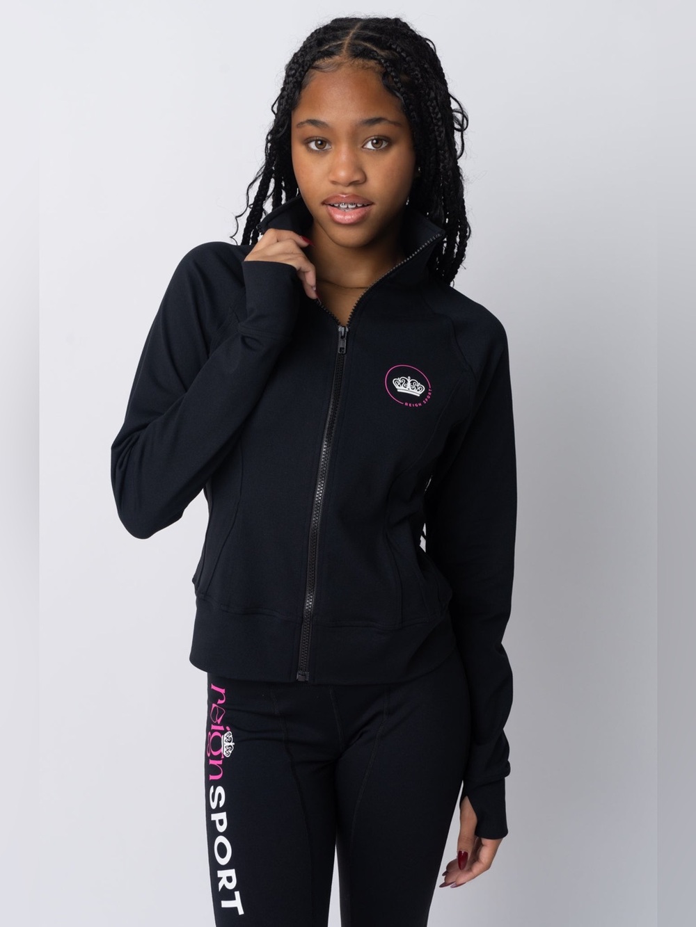 Reign Sport Women’s Essentials Black Jacket